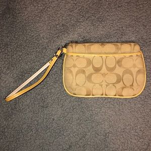 Coach wristlet